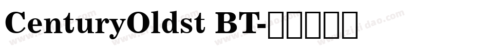 CenturyOldst BT字体转换